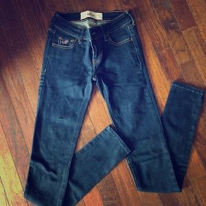 Dark blue hollister jeans